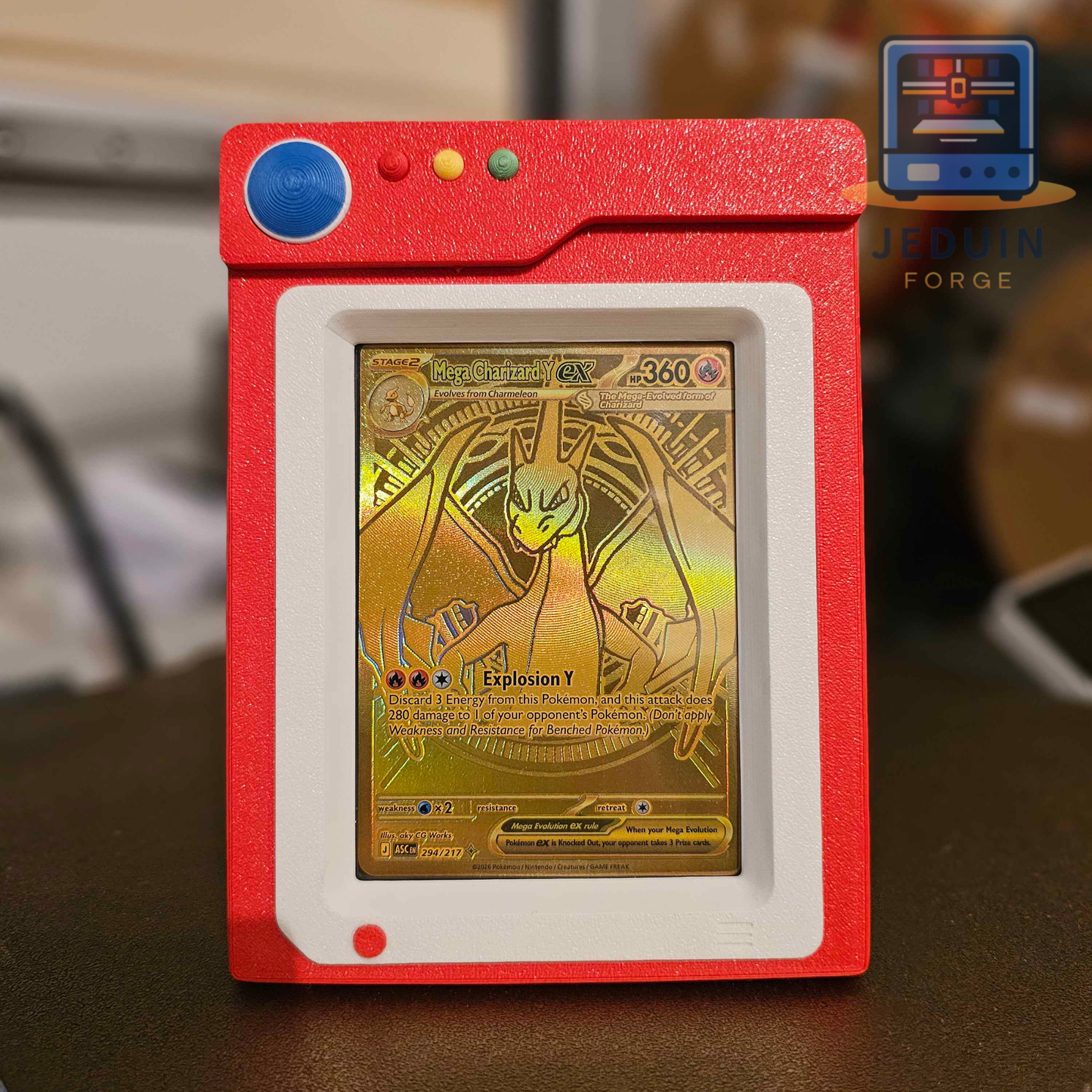 Pokedex Toploader Display